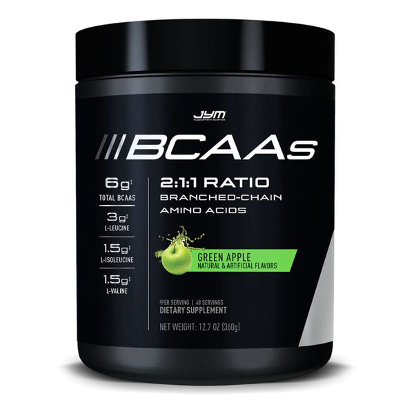 JYM Amino Acids Green Apple JYM Brand JYM BCAAs 40 Servings