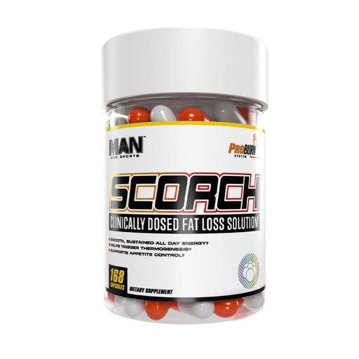 MAN Sports Nutrition & More MAN Scorch 168 Caps