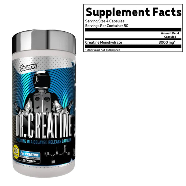 Glaxon Creatine Glaxon Dr. Creatine 200 Capsules