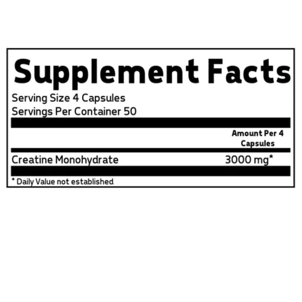 Glaxon Creatine Glaxon Dr. Creatine 200 Capsules