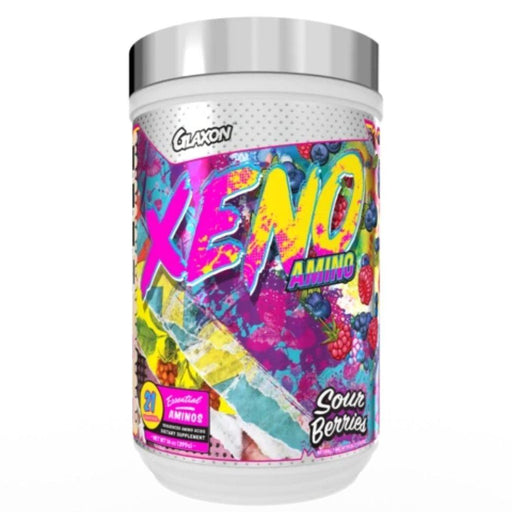 Glaxon Amino Acids Sour Berries Glaxon Xeno EAAs 42 Servings