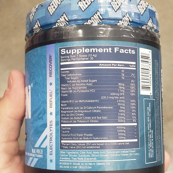 Redcon 1 Sports Performance Recovery Redcon1 Canteen 30 Servings