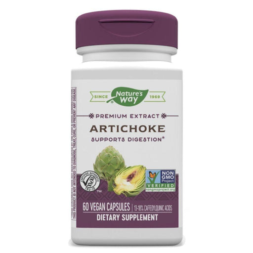 Enzymatic Therapy Vitamins, Minerals, Herbs & More Nature's Way Premium Artichoke Extract 320mg 60 Tablets