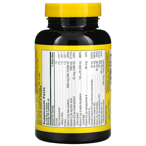 Nature's Plus Multi Vitamins Nature's Plus Source of Life Mini Iron Free 180 Tablets