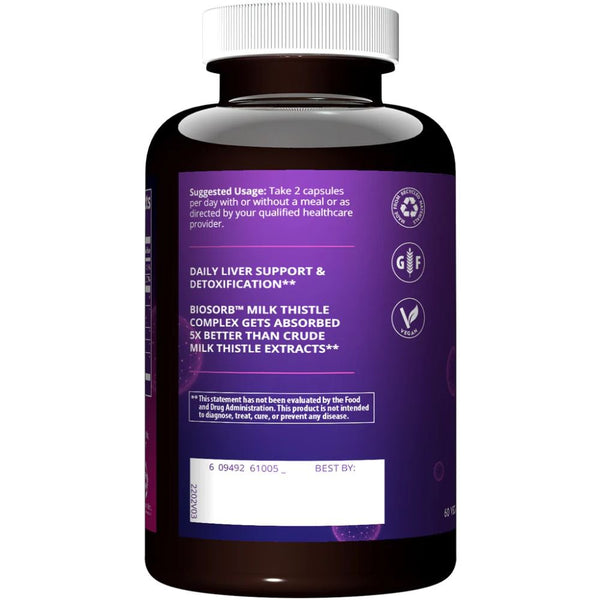 MRM Vitamins, Minerals, Herbs & More MRM Liver X 650mg 60 Capsules