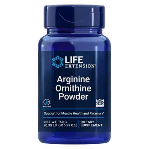 Life Extension Sports Nutrition & More Life Extension Arginine Ornithine  150 grams