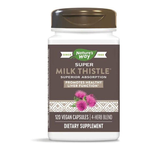 Enzymatic Therapy Vitamins, Minerals, Herbs & More Enzymatic Therapy Super Milk Thistle 120 Softgels (580591517740)