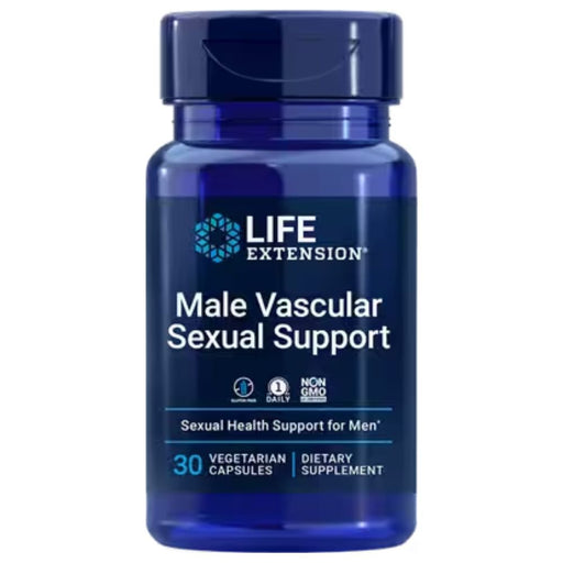 Life Extension Sexual Health and Performance Life Extension Male Vascular Sexual Support 30 Capsules
