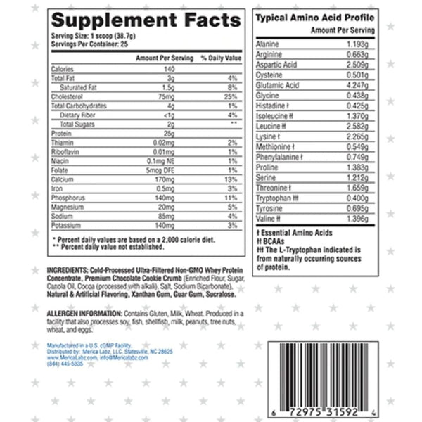 'Merica Labz Protein Powders Merica Labz Patriot's Whey 2lb