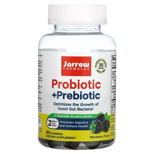 Jarrow Formulas Digestive Health Jarrow Probiotic + Prebiotic 60 Gummies