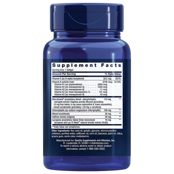 Life Extension Vitamins, Minerals, Herbs & More Life Extension Super Booster SoftGels with Advanced K2 Complex 60 Softgels