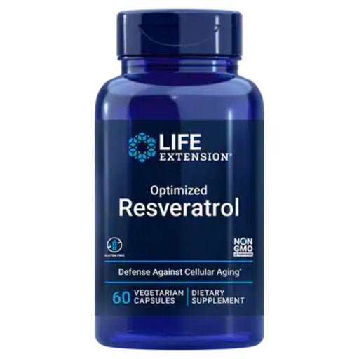 Life Extension Vitamins, Minerals, Herbs & More Life Extension Optimized Resveratrol 250mg 60 Capsules