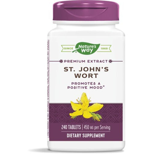 Enzymatic Therapy Herbs Nature's Way St Johns Wort Extract 240 Tablets