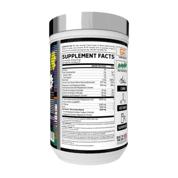Glaxon Nootropics Electric Lemonade Glaxon Hybrid 21 Servings