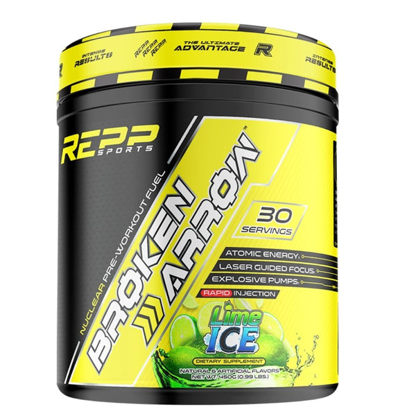 REPP SPORTS Sports Performance Recovery Lime Ice REPP Sports Broken Arrow 20/40 Servings