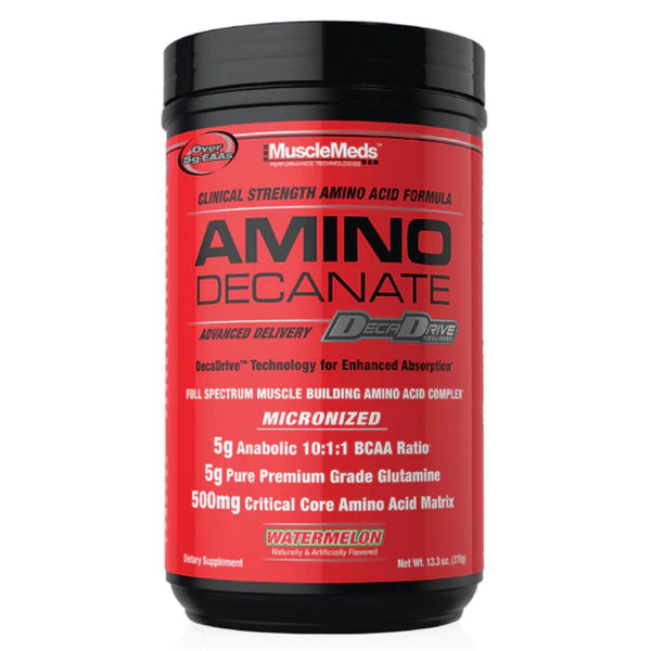 MuscleMeds Sports Nutrition & More Watermelon MuscleMeds Amino Decanate 360 Grams
