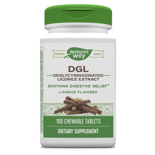 Enzymatic Therapy Vitamins & Minerals Default Nature's Way DGL 100 Chews