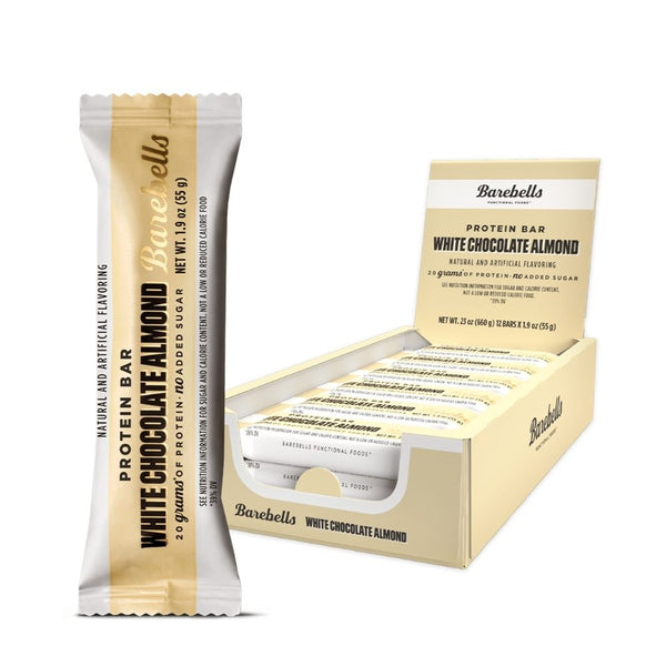 Barebells Bars White Chocolate Almond Barebells Bar 12 Box