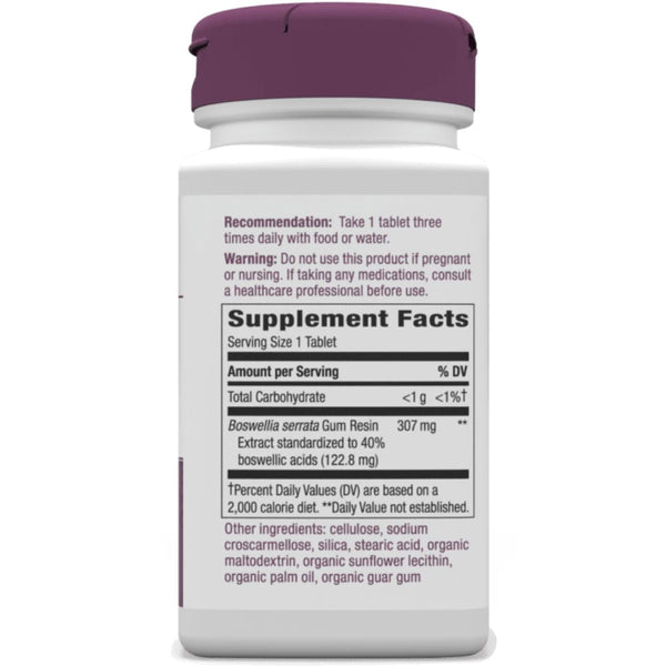 Nature's Way Store Stock Only Nature's Way Boswellia 60 Tablets