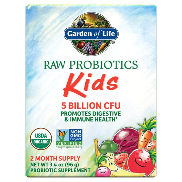 Garden of Life Vitamins, Minerals, Herbs & More Garden of Life Raw Probiotics Kids 3.4 Oz
