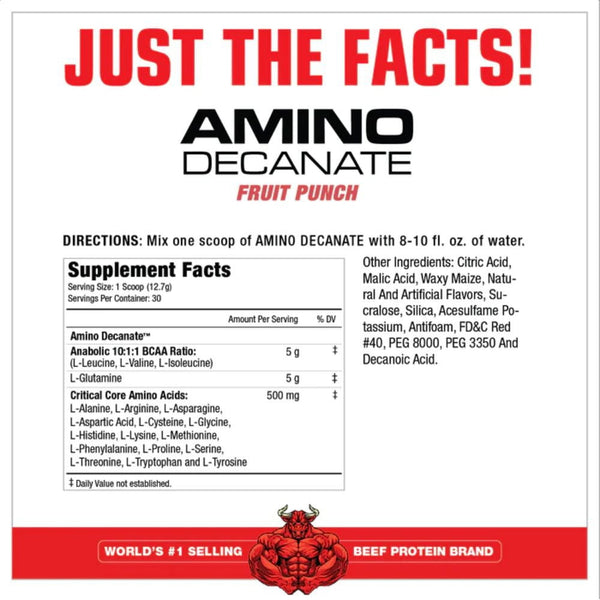 MuscleMeds Sports Nutrition & More MuscleMeds Amino Decanate 360 Grams