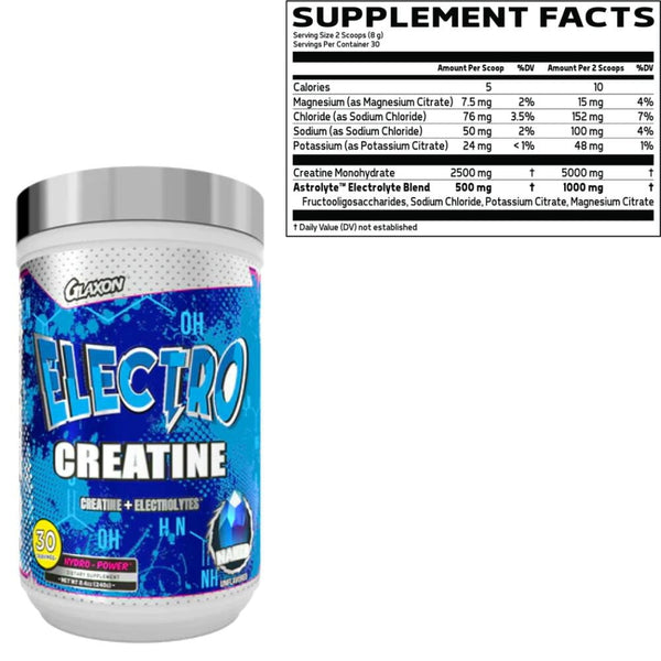 Glaxon Creatine Glaxon Electro Creatine 30 Servings
