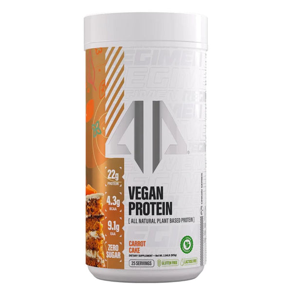 AP Sports Regimen Protein Powders Carrot Cake Alpha Prime Vegan Protein 2lbs