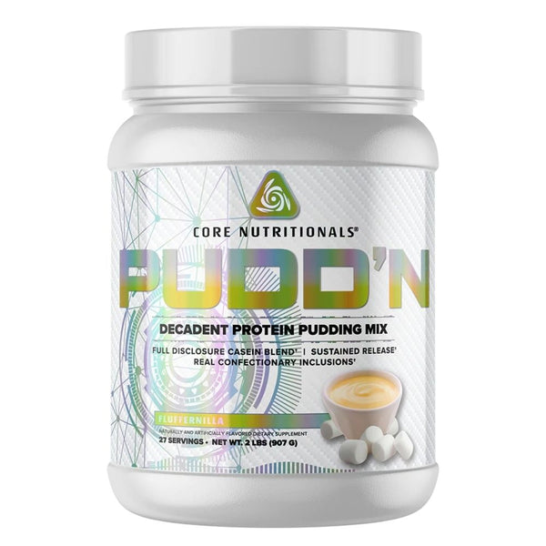 Core Nutritionals Protein Powders Fluffernilla Core Puddin Protein Pudding Mix 2lb