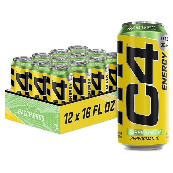 Cellucor Drinks Sour Batch Bros Cellucor C4 Energy On The Go 12/Case