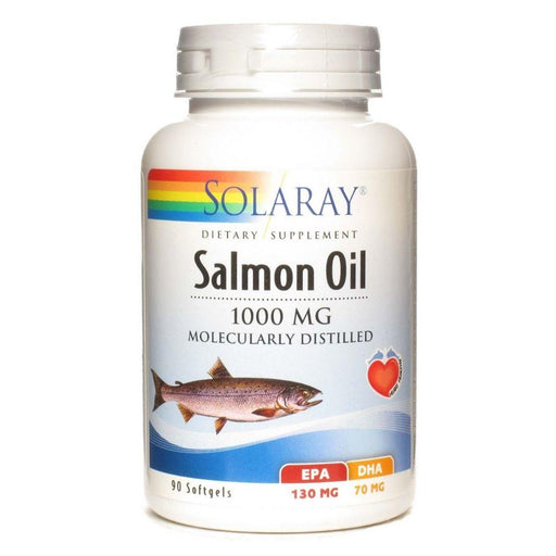 Solaray Vitamins, Minerals, Herbs & More Solaray Salmon Oil 90 Softgels (580644175916)
