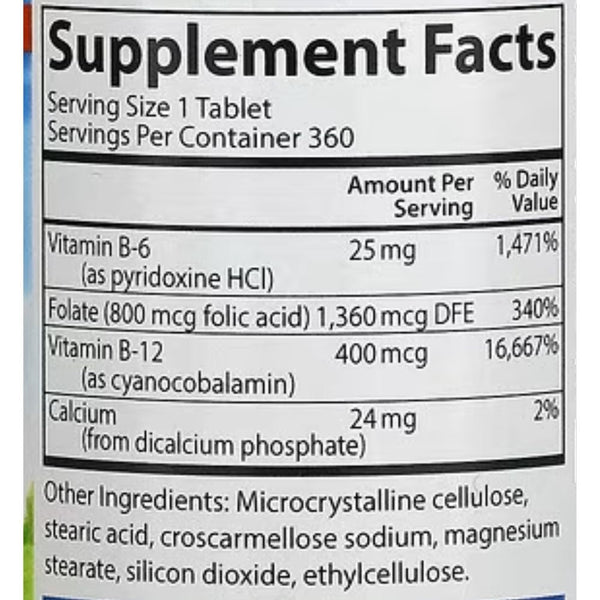 Carlson Essential Fatty Acids & - Oils Carlson Tri-B 360 Tablets