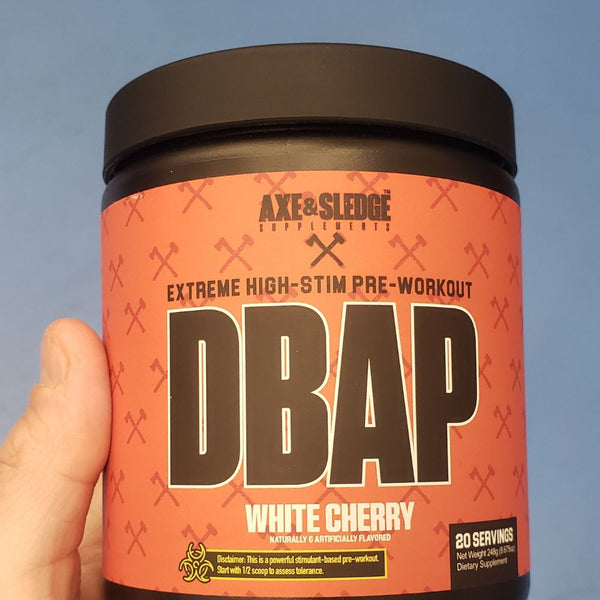AXE & SLEDGE Pre-Workouts Axe & Sledge DBAP High Stim Preworkout 20 Servings