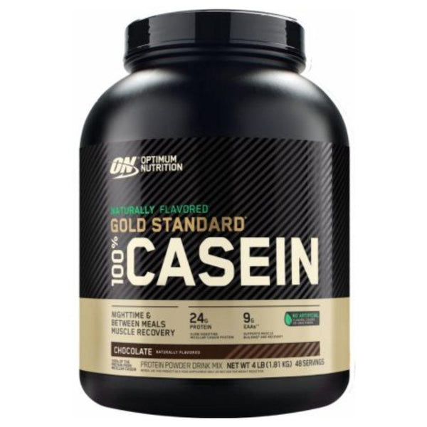 Optimum Nutrition Protein Powders Chocolate Opt Naturally Flavored Gold 100% Casein (4627224526963)