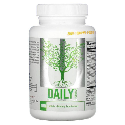 Universal Vitamins, Minerals, Herbs & More Universal Daily Formula 100 Tabs