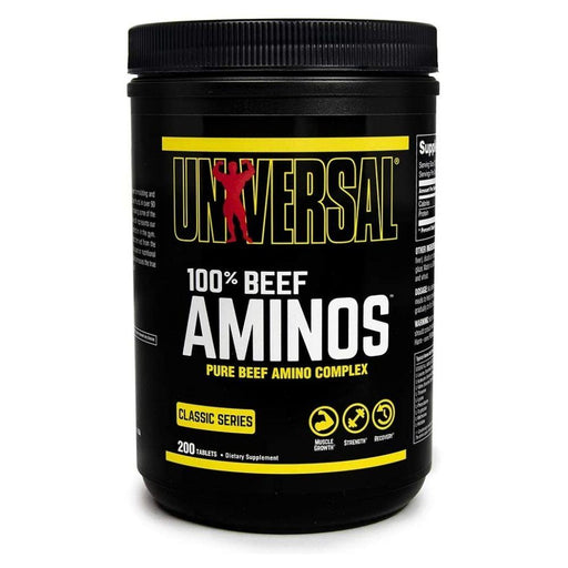 Universal Amino Acids Default Universal 100% Beef Amino 200 Tablets