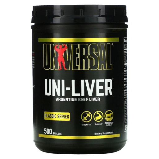 Universal Sports Nutrition & More Universal Uni-Liver 500 Tablets