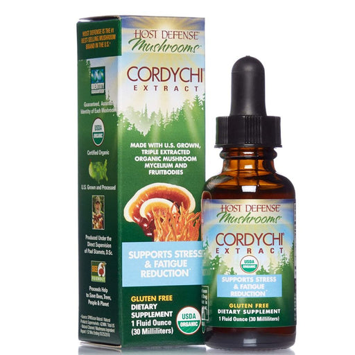 Fungi Perfect Herbs Host Defense CordyChi Extract 1oz