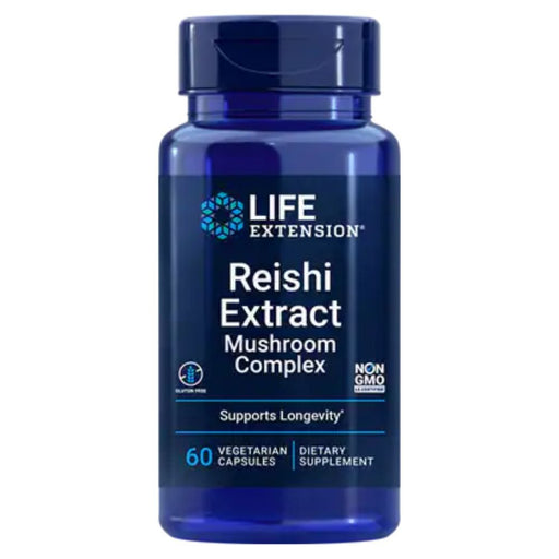 Life Extension Vitamins, Minerals, Herbs & More Life Extension Reishi Extract 60 Capsules