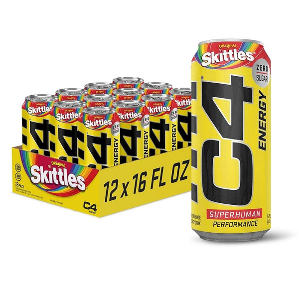 Cellucor Drinks Skittles Cellucor C4 Energy On The Go 12/Case