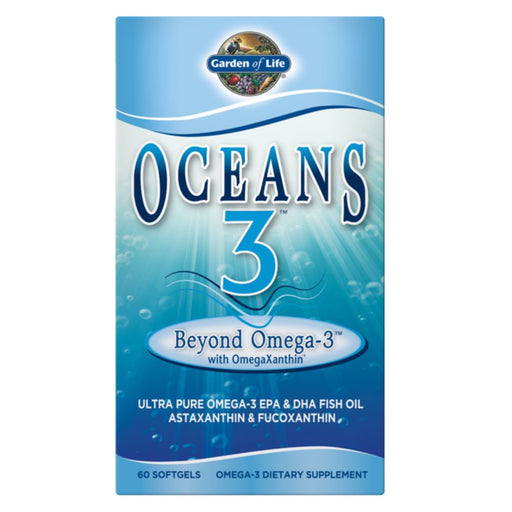 Garden of Life Sports Nutrition & More Garden of Life Oceans Beyond Omega-3 OmegaXanthin 60ct