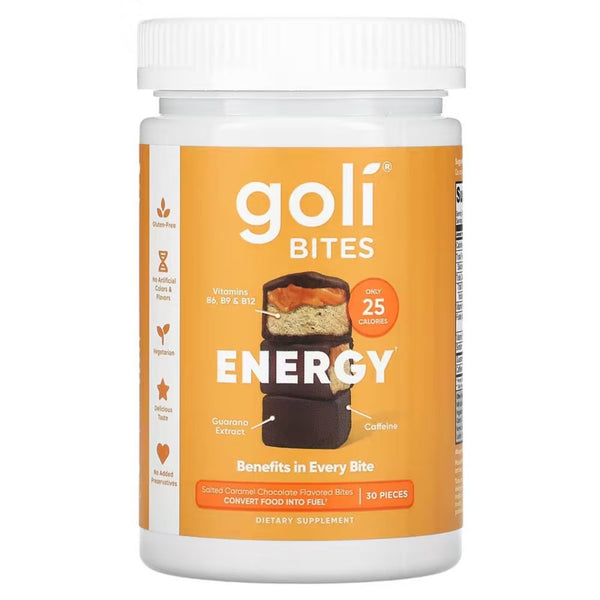 Goli Nutrition Foods & - Juices GOLI Bites Energy 30 Pieces