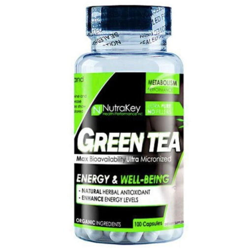Nutrakey Fat Burner NutraKey Green Tea Extract 350mg 100 Capsules (4474121781363)