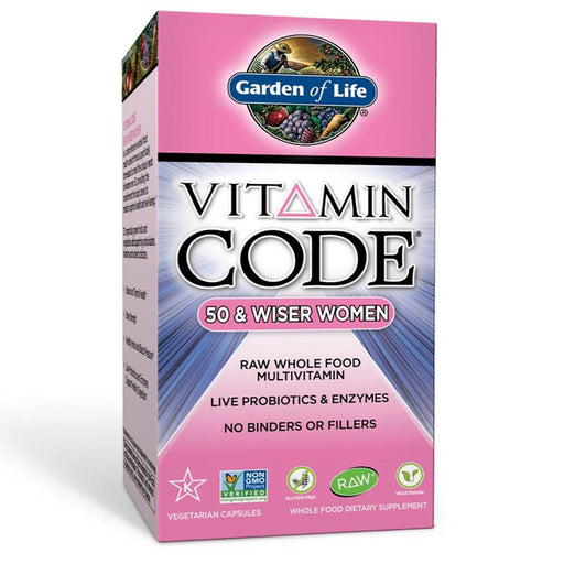Garden of Life Vitamins, Minerals, Herbs & More Garden of Life Vitamin Code 50 and Wiser Womens Formula 120ct