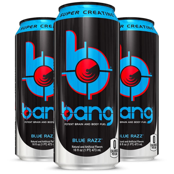VPX Sports Nutrition & More Blue Razz VPX Bang RTD Case Of 12