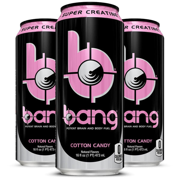 VPX Sports Nutrition & More Cotton Candy VPX Bang RTD Case Of 12