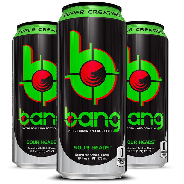 VPX Sports Nutrition & More Sour Heads VPX Bang RTD Case Of 12