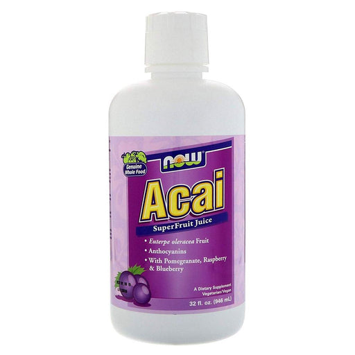 Now Foods Vitamins, Minerals, Herbs & More Now Foods Acai Juice 32 Fl Oz (582256525356)