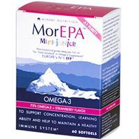 Minami Nutrition Vitamins, Minerals, Herbs & More Minami Nutrition MorEPA Minis Teen Formula Strawberry Flavor 60 Gels (581262802988)