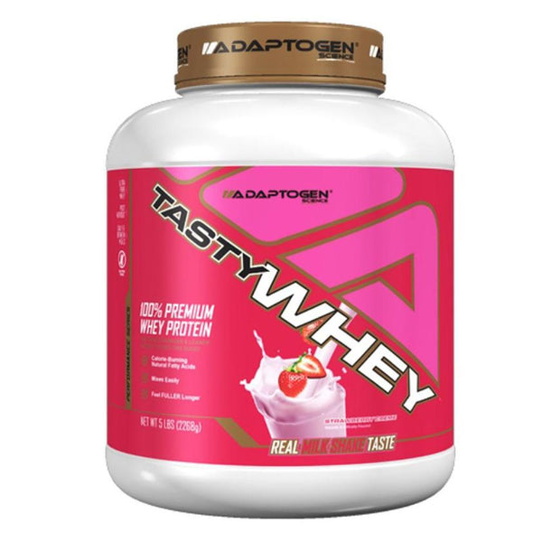 Adaptogen Science Protein Powders Strawberry Creme Adaptogen Science Tasty Whey 5 Lbs (1515953061932)