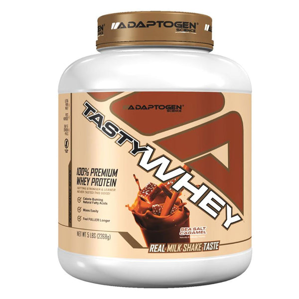 Adaptogen Science Protein Powders Sea Salt Caramel Adaptogen Science Tasty Whey 5 Lbs (1515953061932)